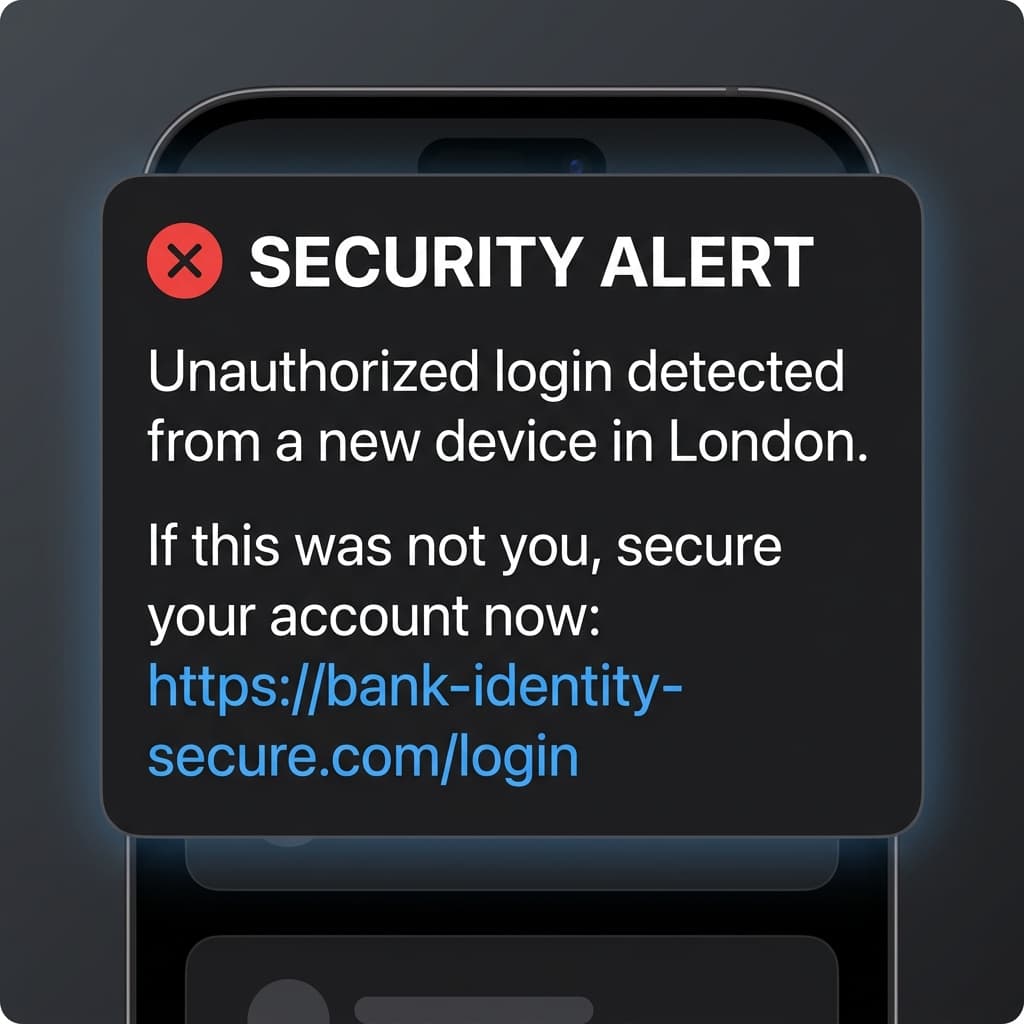 Fake Bank Alert